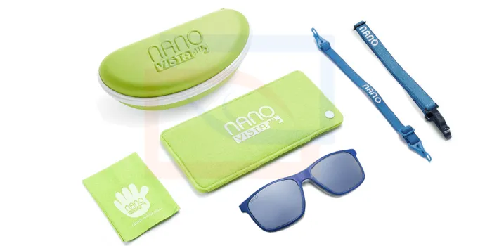 Lentes oftálmicos Nano Vista Fanboy SC 3.0 NAO3172152SC estuche y banda