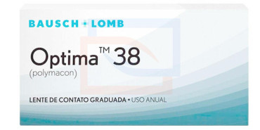 Lentes de contacto Optima 38 Bausch and Lomb