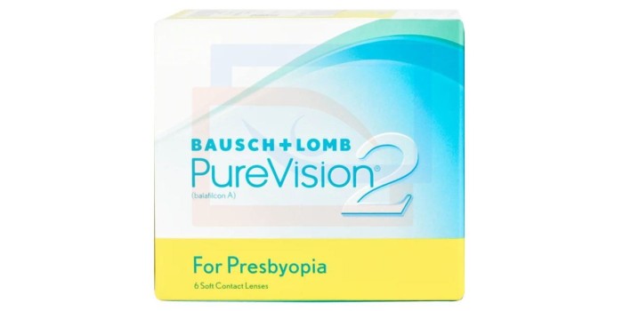 Lentes de contacto para presbicia PureVision® 2 for Presbyopia