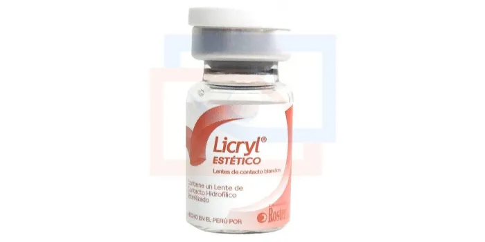 Lentes de contacto estéticos de pupila negra Licryl™ estético pupila negra