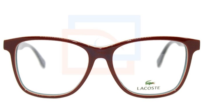 Lacoste L2776 tiene un diseño conservador y colorido