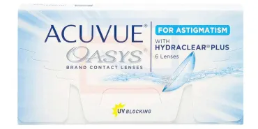 Lentes de contacto Acuvue® Oasys® for Astigmatism