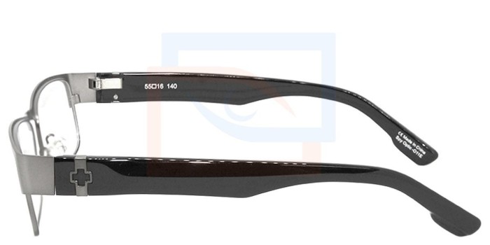 SPY Optics Trenton es un rectangular lleno de detalles