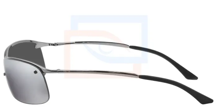 Ray-Ban RB3183 tiene una forma rectangular y deportiva