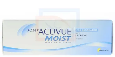 Lentes de contacto 1 day Acuvue® Moist for Astigmatism