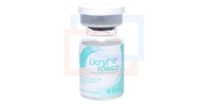 Lentes de contacto anuales para astigmatismo Licryl Tórico AV 3ra serie