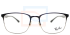 Los lentes Ray-Ban RB6421 de metal con montura en forma D