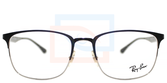 Los lentes Ray-Ban RB6421 de metal con montura en forma D