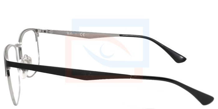 Los lentes Ray-Ban RB6421 de metal con montura en forma D