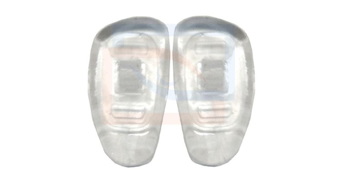 Plaquetas derecha/izquierda de silicona a tornillo